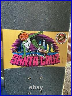 Rare Santa Cruz Pumpkin 2 II Pumpkinhead Skateboard Deck Cruiser Mini Crusier