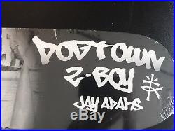 Rare Signed Jay Adams Z Flex Skateboard