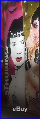 Rare Six Suicide Girls Skateboard Decks Lowered Limited Time