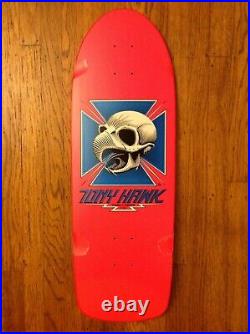 Rare Tony Hawk Powell Peralta Bones Brigade Series 3 Neon Pink Skateboard