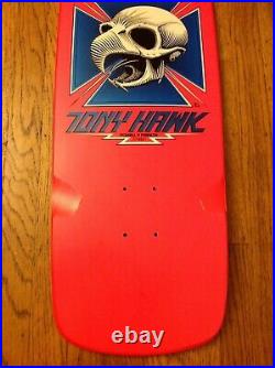 Rare Tony Hawk Powell Peralta Bones Brigade Series 3 Neon Pink Skateboard