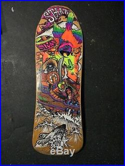 (Rare) Vintage 1980s Sims Kevin Staab Pirate Mini Skateboard Deck