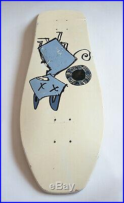 Rare Vintage 1990 Gordon And Smith G&S Neil Blender PigCat Whitedip Skateboard