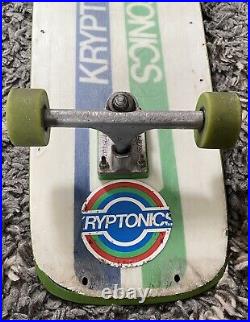 Rare Vintage 78-80 Kryptonics Foam Core Skateboard-Veriflex trucks/Krypto Wheels