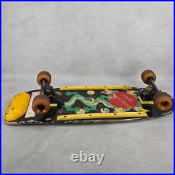 Rare Vintage 80's Ninja Dragon Master Skateboard Collectible Rare Vintage 80's Ninja Dragon Master Skateboard Collectible