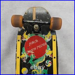 Rare Vintage 80's Ninja Dragon Master Skateboard Collectible Rare Vintage 80's Ninja Dragon Master Skateboard Collectible