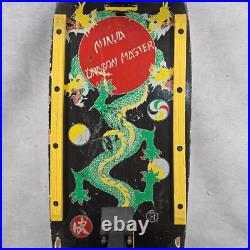 Rare Vintage 80's Ninja Dragon Master Skateboard Collectible Rare Vintage 80's Ninja Dragon Master Skateboard Collectible