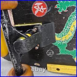 Rare Vintage 80's Ninja Dragon Master Skateboard Collectible Rare Vintage 80's Ninja Dragon Master Skateboard Collectible