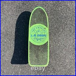 Rare Vintage 80s LA GEAR Nash Old School Skateboard XR-2 Trucks Los Angeles 9.5