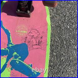 Rare Vintage 80s LA GEAR Nash Old School Skateboard XR-2 Trucks Los Angeles 9.5