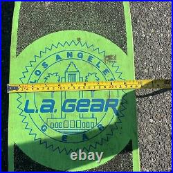 Rare Vintage 80s LA GEAR Nash Old School Skateboard XR-2 Trucks Los Angeles 9.5