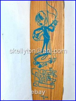 Rare Vintage Nash Rock Rider Skateboard 1960s BEATLES Mod Rock n Roll
