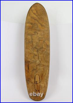 Rare, Vintage Sincor Venice CA Wood Skateboard 19 x 5