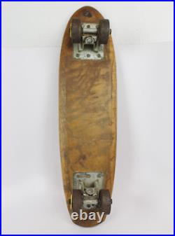 Rare, Vintage Sincor Venice CA Wood Skateboard 19 x 5