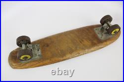 Rare, Vintage Sincor Venice CA Wood Skateboard 19 x 5