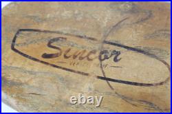 Rare, Vintage Sincor Venice CA Wood Skateboard 19 x 5
