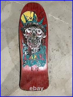 Rare Vintage Skateboard deck -1989 Mark Lake Liberty Used