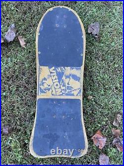 Rare Vintage Vision Mark Gonzales Skateboard, original 1980's