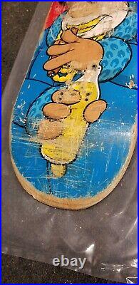 Rare Willy Santos Birdhouse used Skateboard Deck vintage