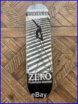 Rare Zero Skateboard Jamie Thomas Smith Grind Platinum Edition