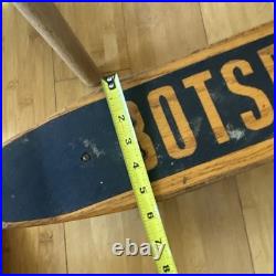 Rare antique handmade wooden skateboard 50s-1960's Trucks California Old Skool Rare antique handmade wooden skateboard 50s-1960's Trucks California Old Skool