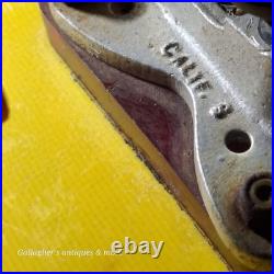 Rare vintage Fiberglass & wood skateboard Targa wheels CALIFORNIA SLALOM trucks