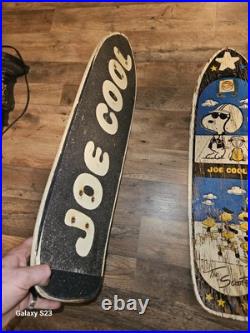 Rare vintage snoopy scooter skate, snoopy skateboard deck 1970s GreatCondition
