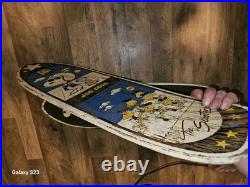 Rare vintage snoopy scooter skate, snoopy skateboard deck 1970s GreatCondition