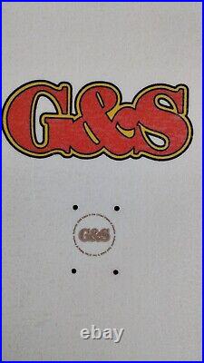 Reissue Gordon And Smith G&S Foil Tail Skateboard Deck