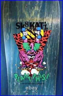Retro! (1989) Action Sports / Sk8 Kat'z / Plant This! / Skateboard Deck