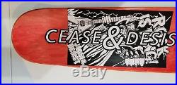 Rodney Mullen Cease And Desist C&D Rock is King Skateboard #71/75 Rare HTF