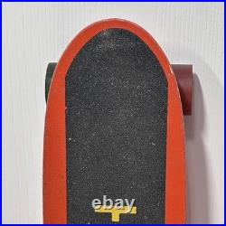 Russ Howell 1978 Power Paw Speed Spring Skateboard With Original Trucks Wheels