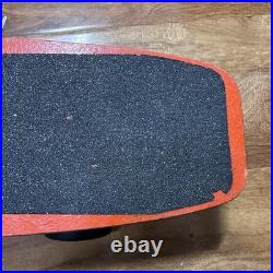 Russ Howell 1978 Power Paw Speed Spring Skateboard With Original Trucks Wheels
