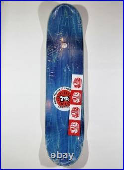 SEALED Keith Haring X Alien Workshop Skate Deck 8 TV FACE 2 Blue & Purple New
