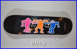 SEALED Keith Haring X Alien Workshop Skate Deck LINKUP Black New 2012 SEALED Keith Haring X Alien Workshop Skate Deck LINKUP Black New 2012
