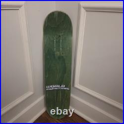 SIGNED Vintage World Industries Skateboard Deck Kurtis Colamonico Lbc Police NOS