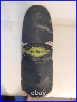 SIMS 1980'S Flagship Flat Union Jack Skateboard Winged Logo City Street wheels