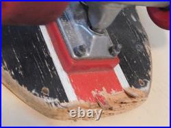 SIMS 1980'S Flagship Flat Union Jack Skateboard Winged Logo City Street wheels