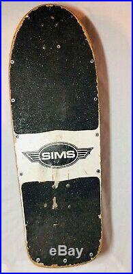 SIMS Kamikaze RARE HOLY GRAIL Vintage Skateboard 1980's Tracker Trucks AMAZING