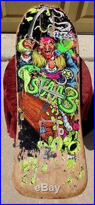 SIMS Kevin Staab Pirate Vintage Skateboard Not Reissue 1987 OG Holy Grail Rare
