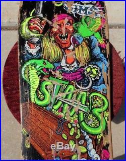 SIMS Kevin Staab Pirate Vintage Skateboard Not Reissue 1987 OG Holy Grail Rare