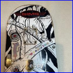 SIMS Original OG used skateboard deck