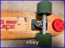 SIMS PURE JUICE 30 NOS KICKTAIL ORIGINAL Vintage Skateboard 70s SIMS PURE JUICE 30 NOS KICKTAIL ORIGINAL Vintage Skateboard 70s