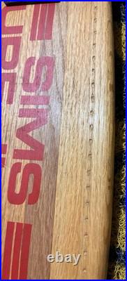 SIMS Pure Juice Vintage 70s Skateboard OAK Deck SIMS COMP WHEELS BENNETT TRUCKS