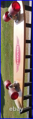 ÷SIMS÷ Vintage 7 Ply Skateboard Deck 33X8 with Tracker & Pure Juice Bowl Riders ÷SIMS÷ Vintage 7 Ply Skateboard Deck 33X8 with Tracker & Pure Juice Bowl Riders