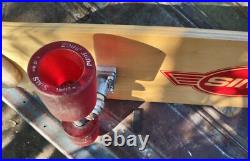 ÷SIMS÷ Vintage 7 Ply Skateboard Deck 33X8 with Tracker & Pure Juice Bowl Riders ÷SIMS÷ Vintage 7 Ply Skateboard Deck 33X8 with Tracker & Pure Juice Bowl Riders