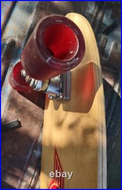 ÷SIMS÷ Vintage 7 Ply Skateboard Deck 33X8 with Tracker & Pure Juice Bowl Riders ÷SIMS÷ Vintage 7 Ply Skateboard Deck 33X8 with Tracker & Pure Juice Bowl Riders