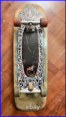 SIMS skateboard Eric Nash Scratch Off Graphic 2 1987 Old School Og