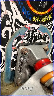 SIMS skateboard Eric Nash Scratch Off Graphic 2 1987 Old School Og