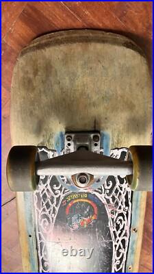 SIMS skateboard Eric Nash Scratch Off Graphic 2 1987 Old School Og